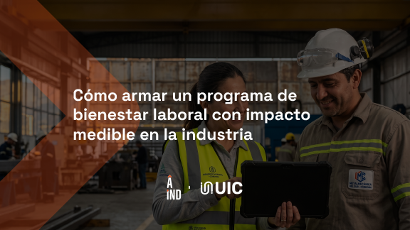 Comité de bienestar industrial revisando indicadores y plan corporativo