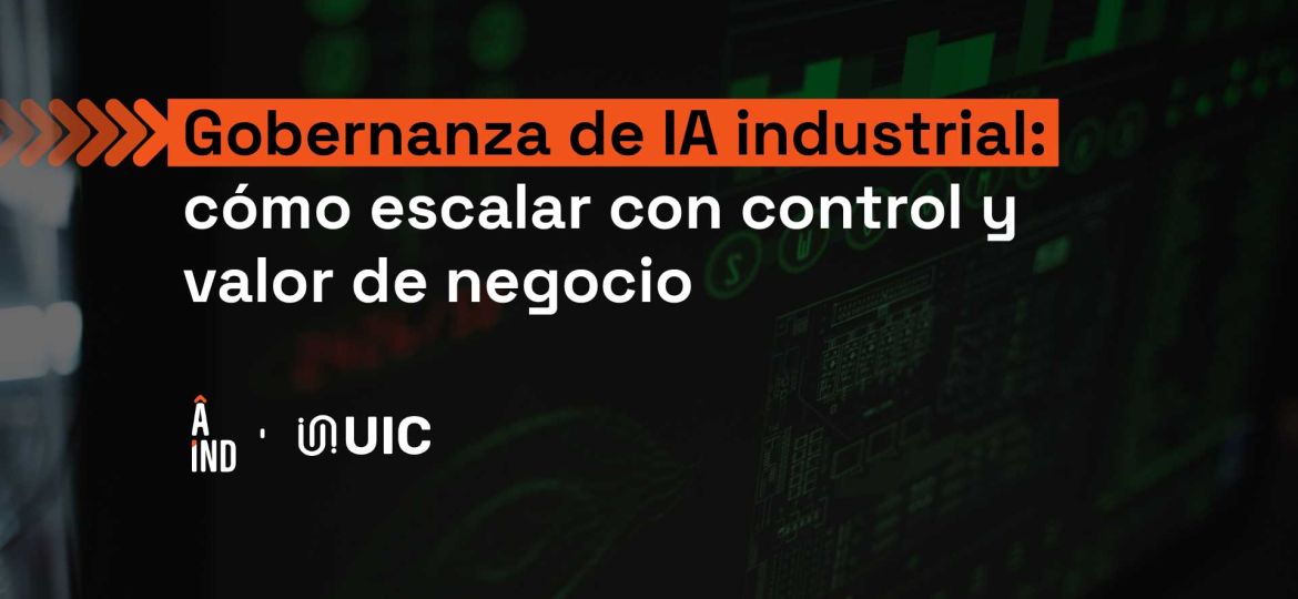 Comité ejecutivo industrial revisando políticas y cartera de casos de IA