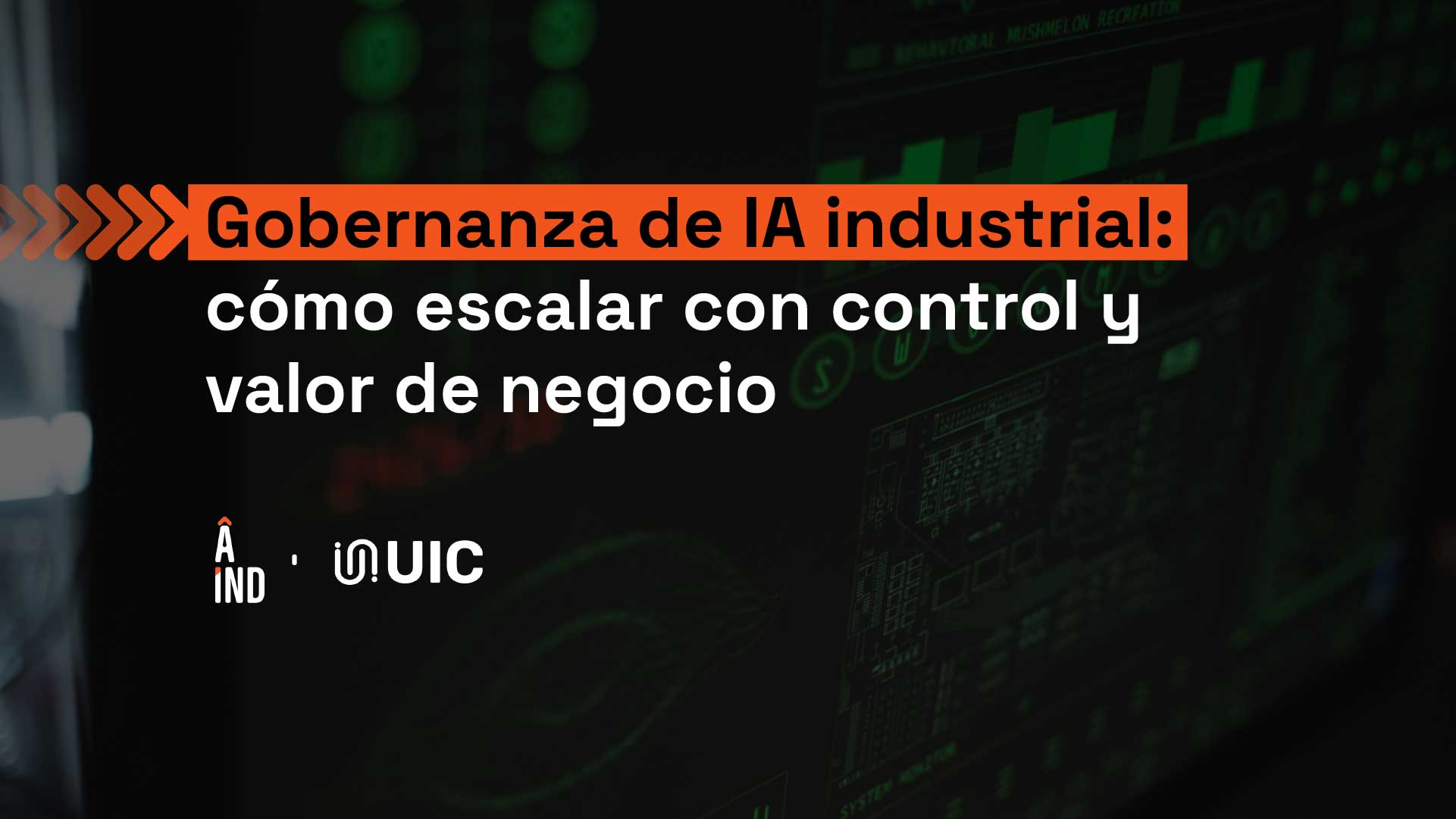 Comité ejecutivo industrial revisando políticas y cartera de casos de IA